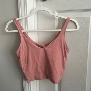 Lulu lemon blush pink align tank size 6